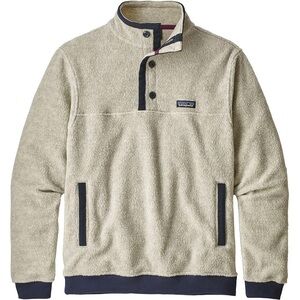 PATAGONIA SHEARLING FLEECE BUTTON PULLOVER MEN'S
